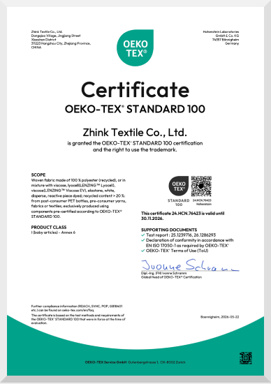 OEKO-TEX® Standard 100